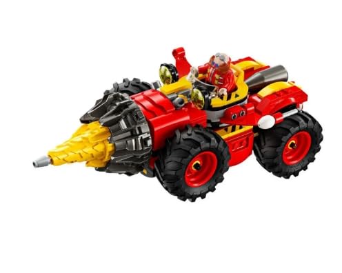 LEGO Sonic the Hedgehog: Super Sonic vs. Egg Drillster Gaming Toy with Shadow and Dr. Eggman, Toy Building Set for Boys and Girls Ages 8 and Up, 76999