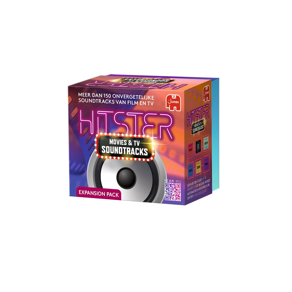 Hitster, Movies & TV Soundtracks, Expansion Set, Party Game, Music Game, Action Game