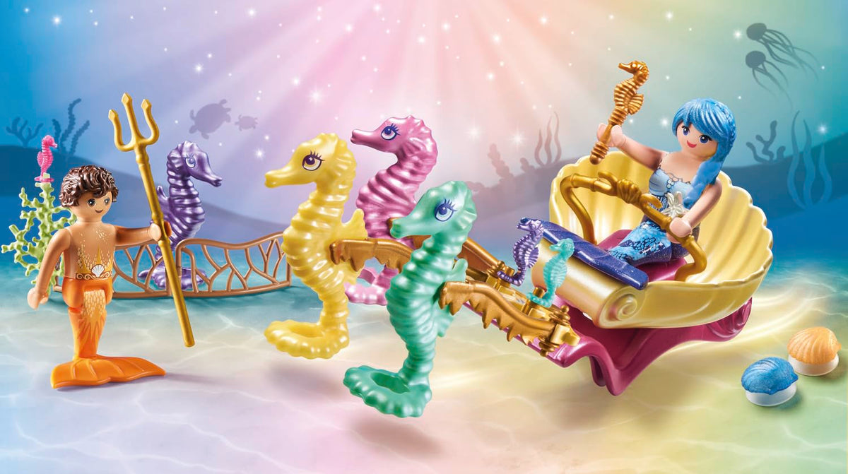 Playmobil Mermaid Seahorse Carriage