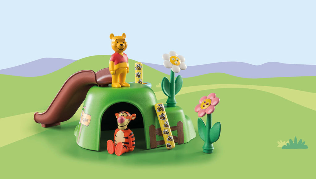 Playmobil 1.2.3 & Disney: Winnie's & Tigger's Bee Garden