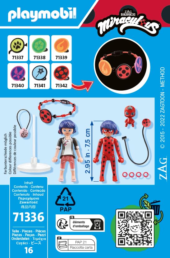 Playmobil Miraculous: Marinette & Ladybug