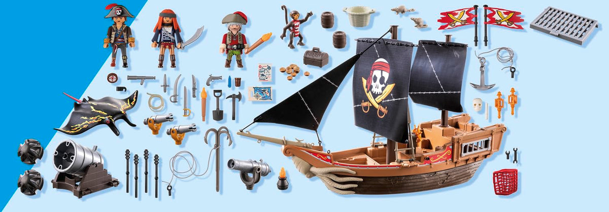 Playmobil Pirates: Large Pirate Ship