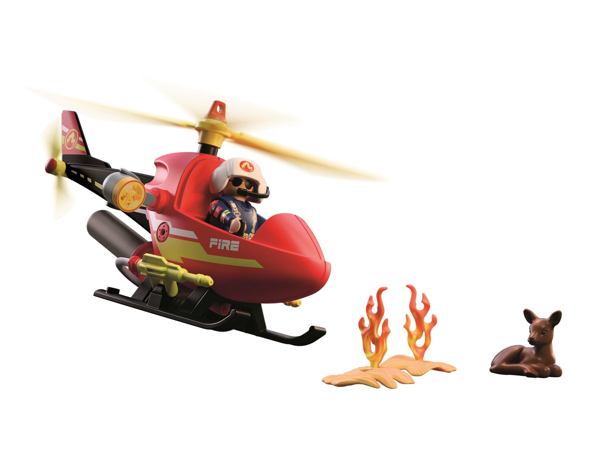 Playmobil | City Action | Large Fire Station | Multi‑Storey Emergency Station with Command Centre, Fire Pole, Training Area & Plenty of Accessories | for Children Aged 4+ | 72191
