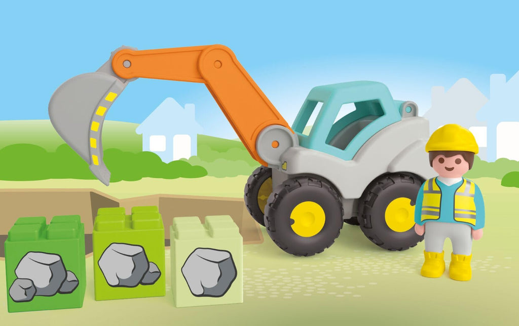 Playmobil Junior: Shovel Excavator