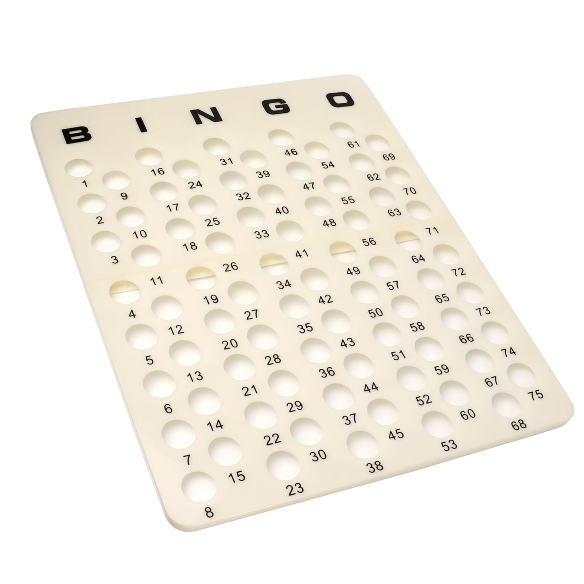 GSE Professional Bingo Master Board for 1.5" Balls, Large Calling Board
