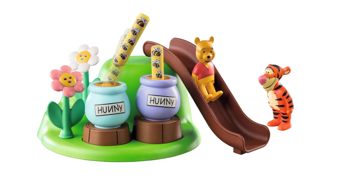 Playmobil 1.2.3 & Disney: Winnie's & Tigger's Bee Garden
