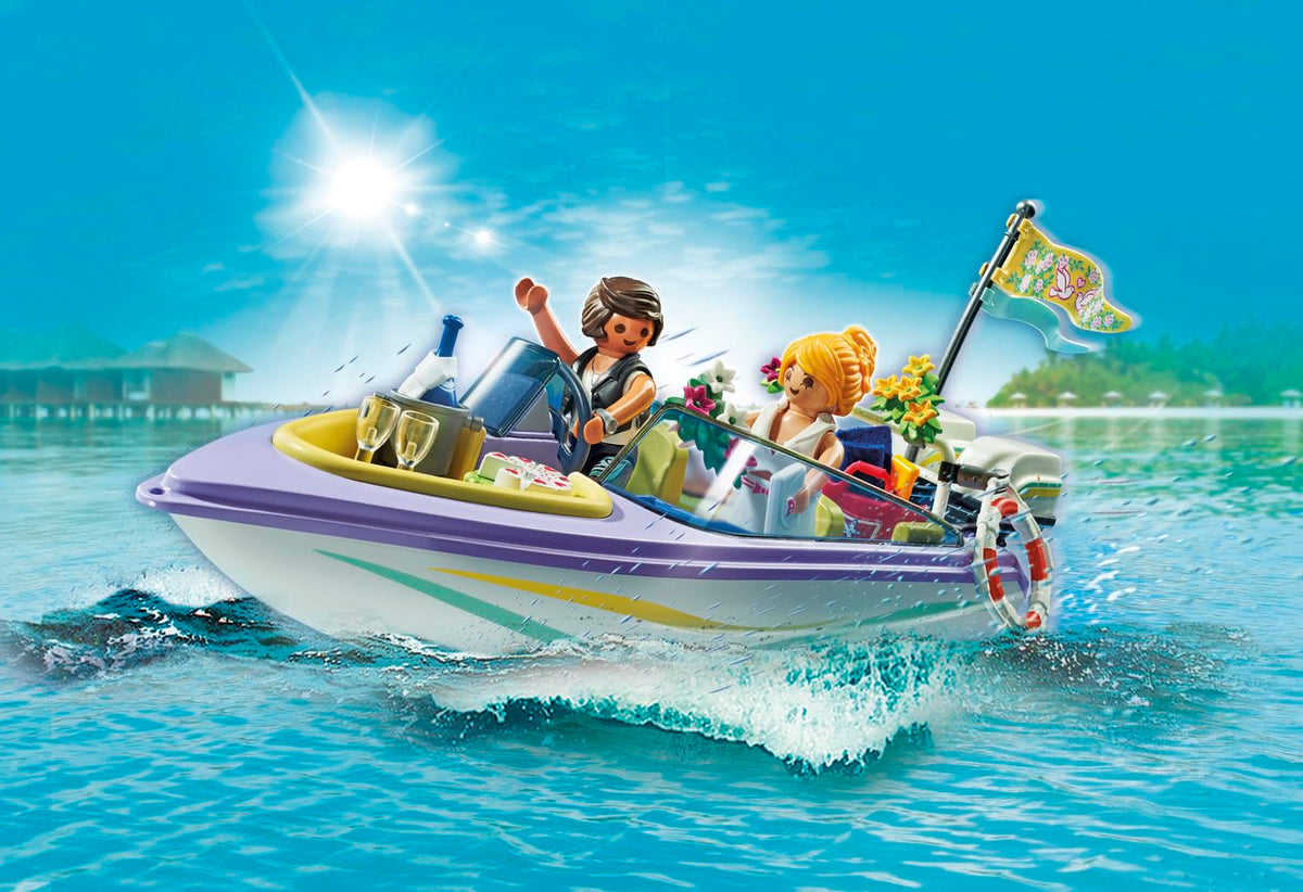 Playmobil Honeymoon Speedboat Trip