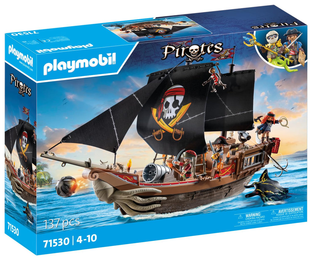 Playmobil Pirates: Large Pirate Ship