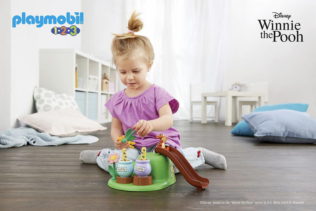 Playmobil 1.2.3 & Disney: Winnie's & Tigger's Bee Garden