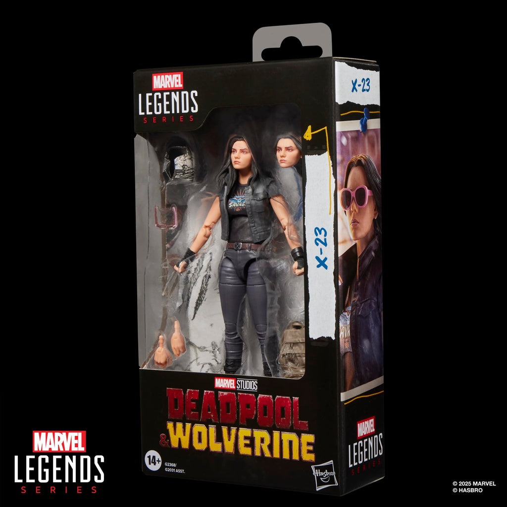 Marvel Legends Series X-23, Marvel Studios' Deadpool & Wolverine Movie Collectible 6-Inch Action Figure Gift