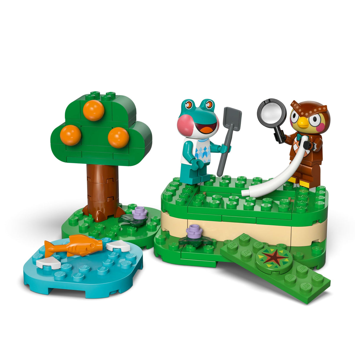 LEGO Animal Crossing Blathers’s Museum Collection Building Toy - Pretend Play Set W/2 Toy Minifigures for Girls & Boys, Ages 7+ - Building Blocks for Kids - Gift Idea for Birthdays & Gamers - 77056