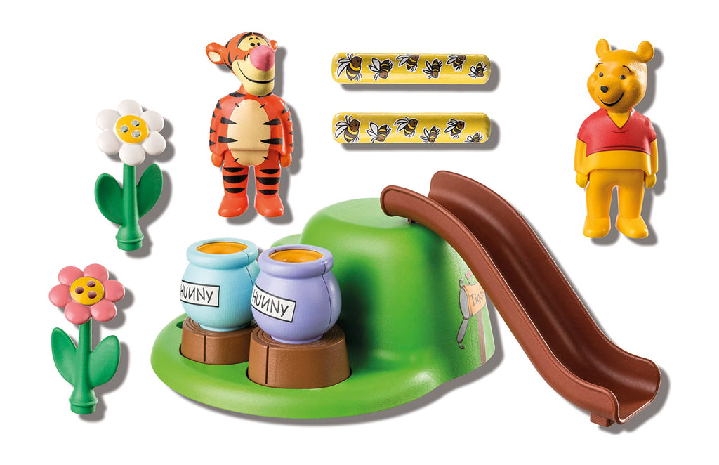Playmobil 1.2.3 & Disney: Winnie's & Tigger's Bee Garden