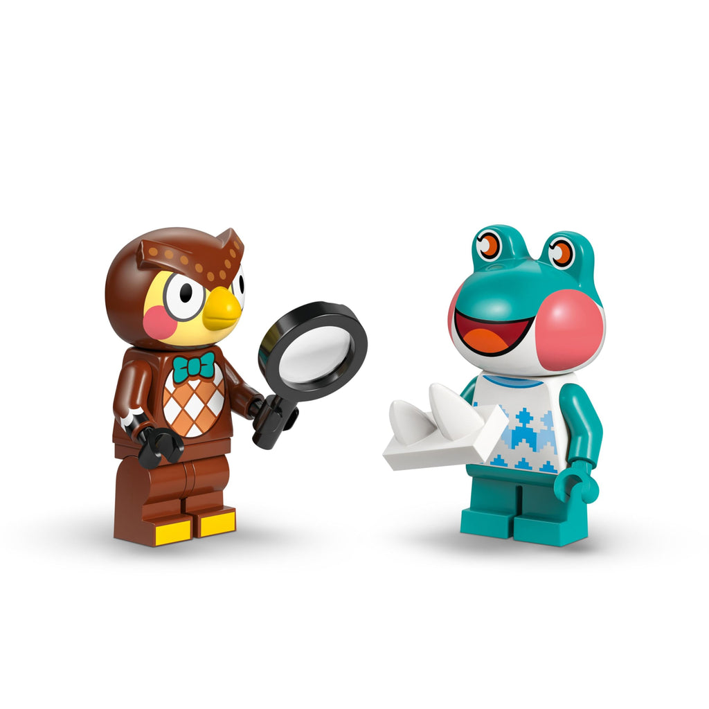 LEGO Animal Crossing Blathers’s Museum Collection Building Toy - Pretend Play Set W/2 Toy Minifigures for Girls & Boys, Ages 7+ - Building Blocks for Kids - Gift Idea for Birthdays & Gamers - 77056