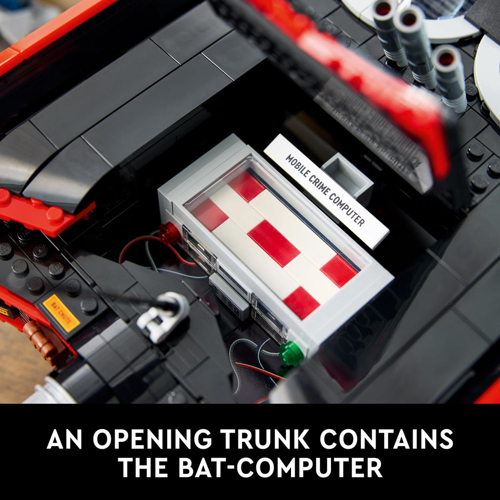 LEGO DC Batman: The Classic TV Series Batmobile, DC Collectible Car, Building Set Inspired by the 1966 Television Show’s Classic Batmobile, Creative Gift for Adults and Super Hero Fans, 76328
