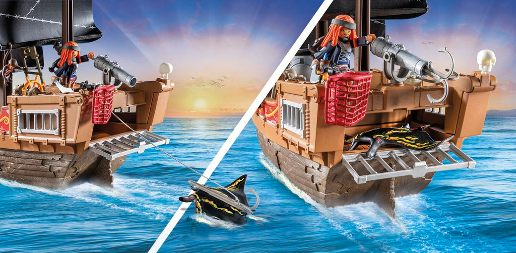 Playmobil Pirates: Large Pirate Ship