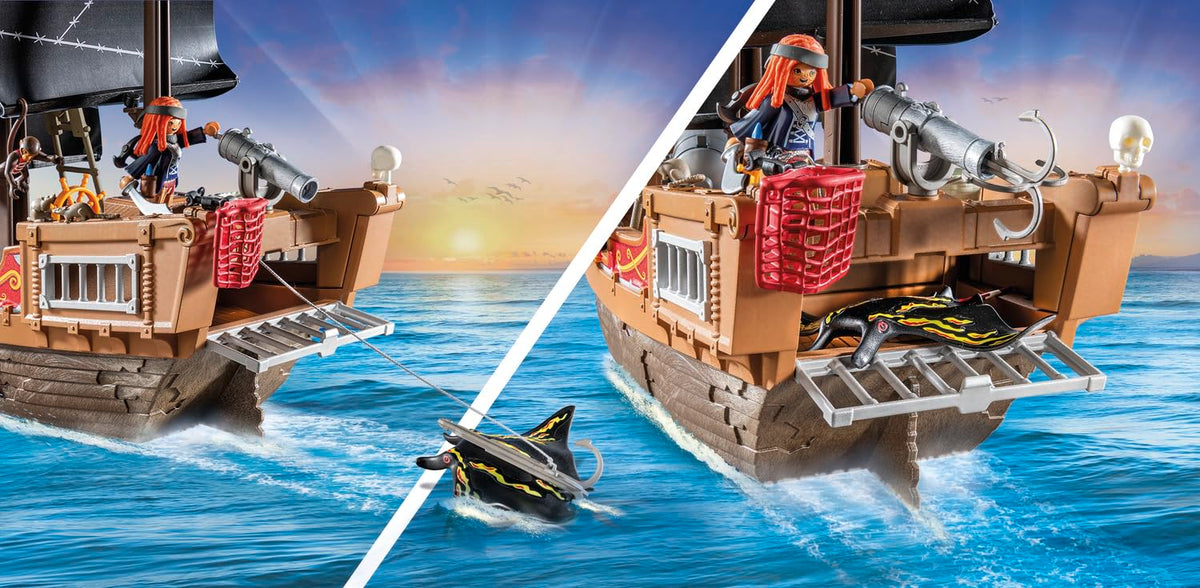 Playmobil Pirates: Large Pirate Ship