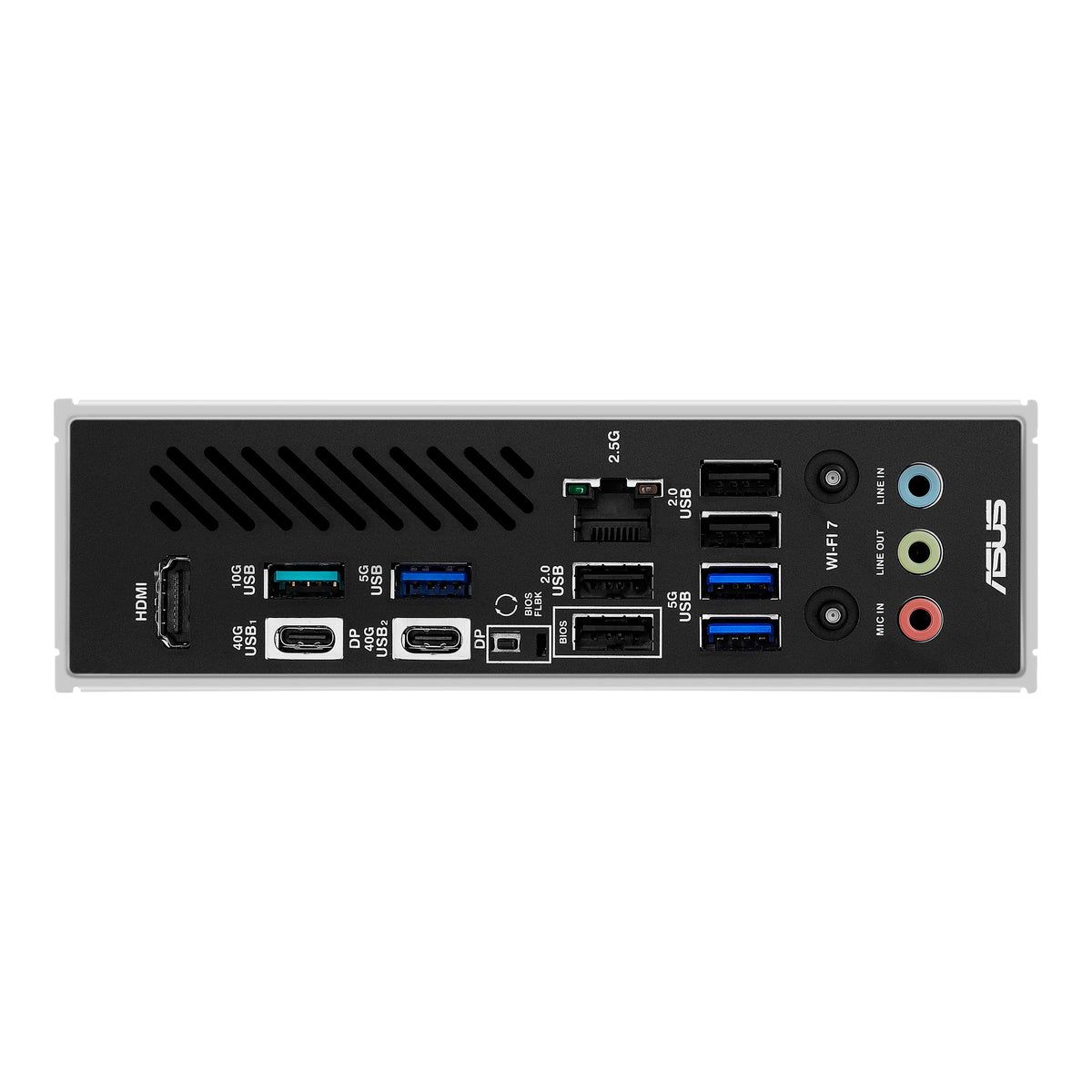 ASUS X870 MAX Gaming WIFI7 AMD AM5 ATX Motherboard, 12+2+1 80A DrMOS, DDR5, PCIe 5.0 x16 Q-Release, 3X M.2, Wi-Fi 7 Q-Antenna, 2.5Gb LAN, USB4® Type-C®, USB-C® 20Gbps, BIOS Flashback™, Aura Sync