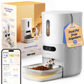 Pawsync Automatic Cat Feeder, WiFi & Smart Scale, Remote Feeding