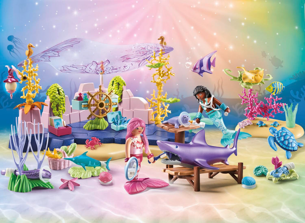 Playmobil Mermaid Animal Care