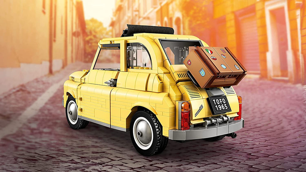 LEGO Creator Expert Fiat 500 10271 Toy Car Building Set for Adults and Fans of Model Kits Sets Idea (960 Pieces)