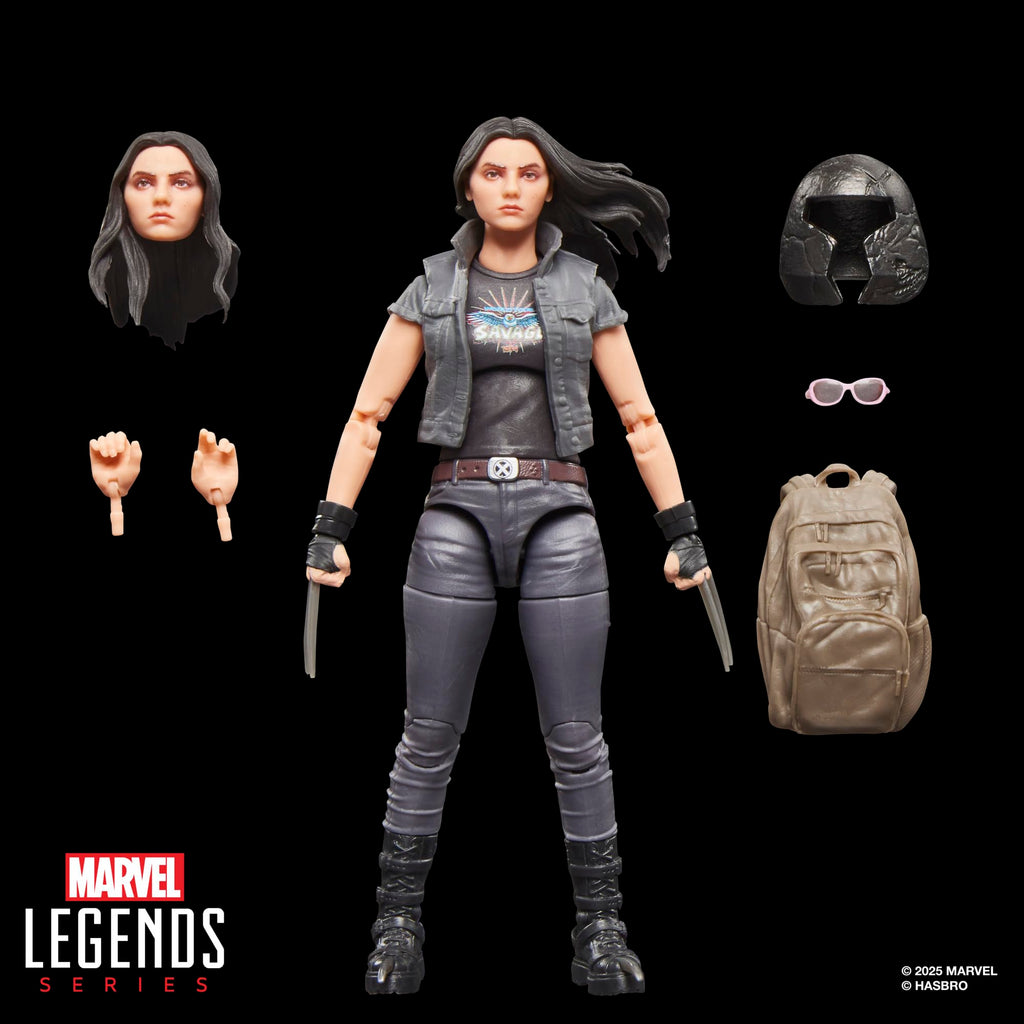Marvel Legends Series X-23, Marvel Studios' Deadpool & Wolverine Movie Collectible 6-Inch Action Figure Gift