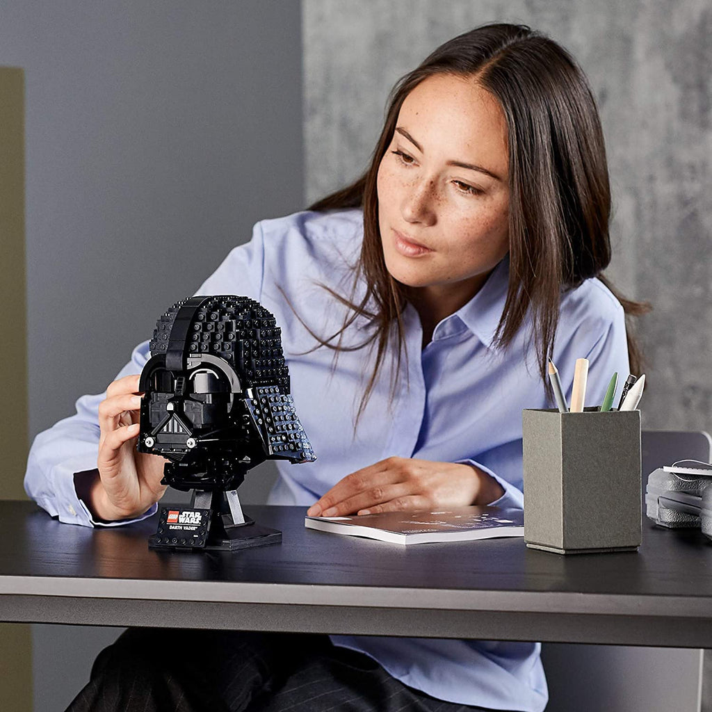 LEGO Star Wars Darth Vader Helmet Building Set for Adults - Collectible Model Kit for Men & Women, Ages 18+ Years - Gifts for Christmas for Men & Women - 75304