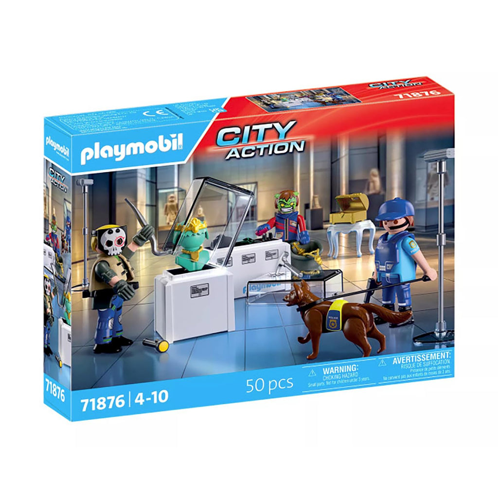 PLAYMOBIL Action Heroes Diamond Robbery Adventure Toy with Excitement and Action Promotes Role Play and Teamwork with Many Details and Accessories for Children from 4 Years 71876