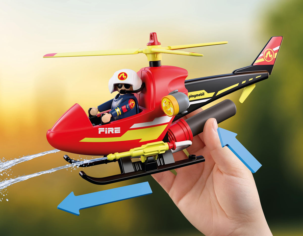 Playmobil | City Action | Large Fire Station | Multi‑Storey Emergency Station with Command Centre, Fire Pole, Training Area & Plenty of Accessories | for Children Aged 4+ | 72191