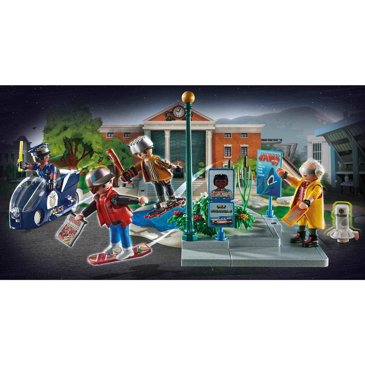 Playmobil Back to The Future Part II Hoverboard Chase