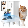 PETKIT Automatic Cat Feeder with Camera, Upgraded Multi-Cat Recognition, 2.4G&5G WiFi Pet Feeder with Freshness Preservation,3L Timed Food Dispenser with Low Food Sensor,Night Vision Motion Capturing