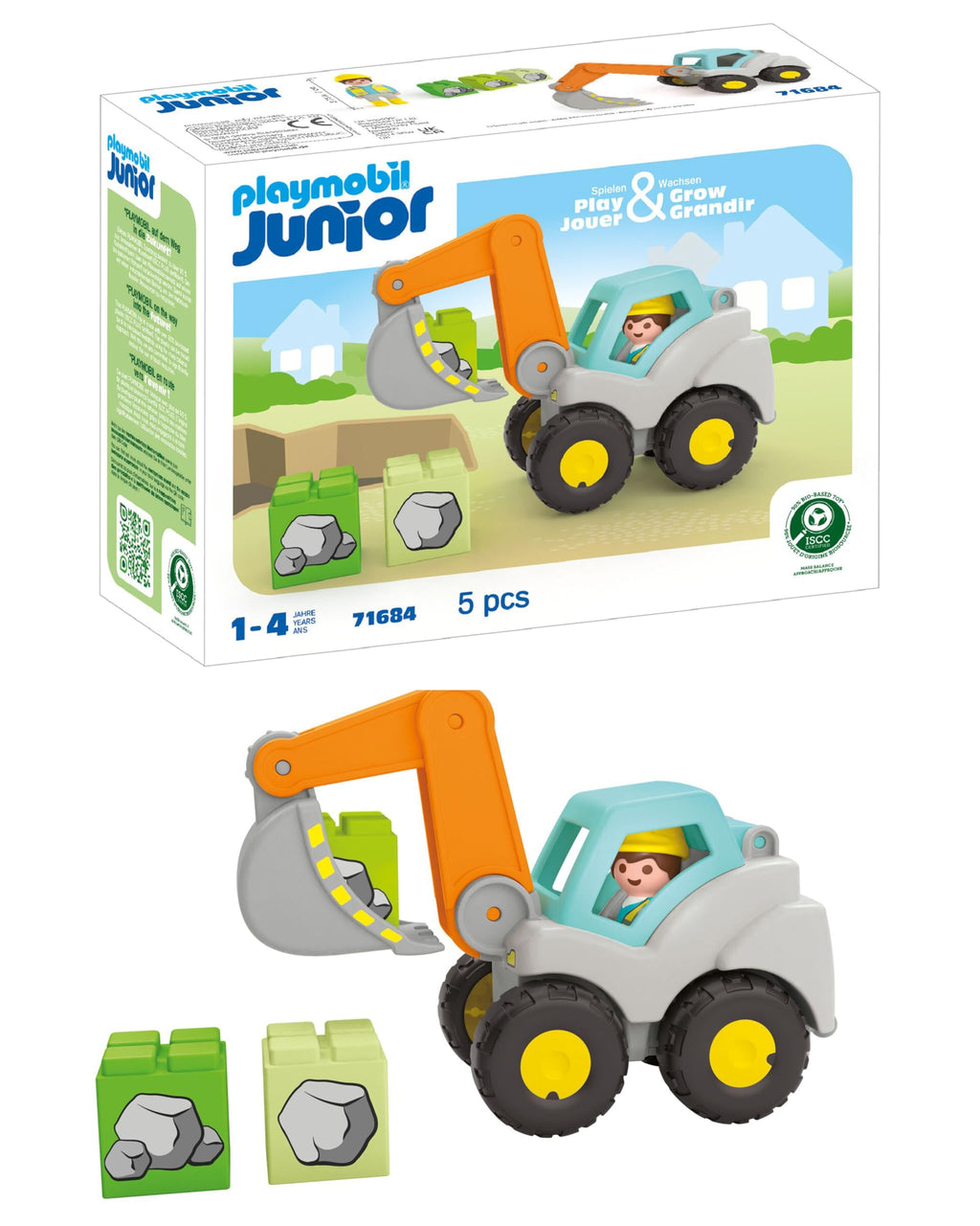 Playmobil Junior: Shovel Excavator