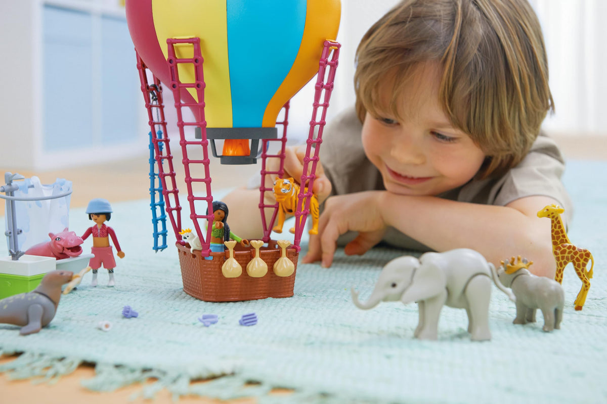 Playmobil | Animals & Friends | Balloon Journey | Toy from 4 Years | Gift for Children | Encourages Creativity & Imagination | Balloon as Decoration to Hang up | 71853