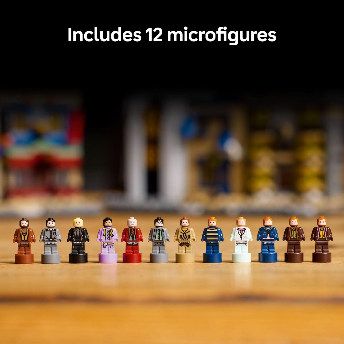 LEGO Harry Potter Diagon Alley Wizarding Shops Building Set for Adults - Collectible Kit for Harry Potter Fans with 12 Microfigures - Gift Idea for Men, Women, Fans - 76444