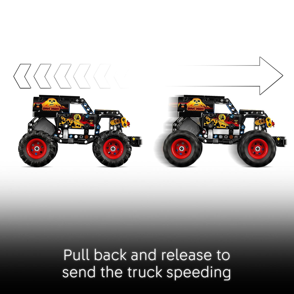 LEGO Technic Monster Jam Grave Digger Fire and Ice 42219