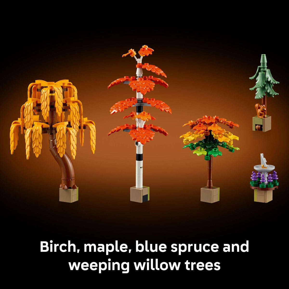 LEGO Icons Autumn Cottage Garden 11372