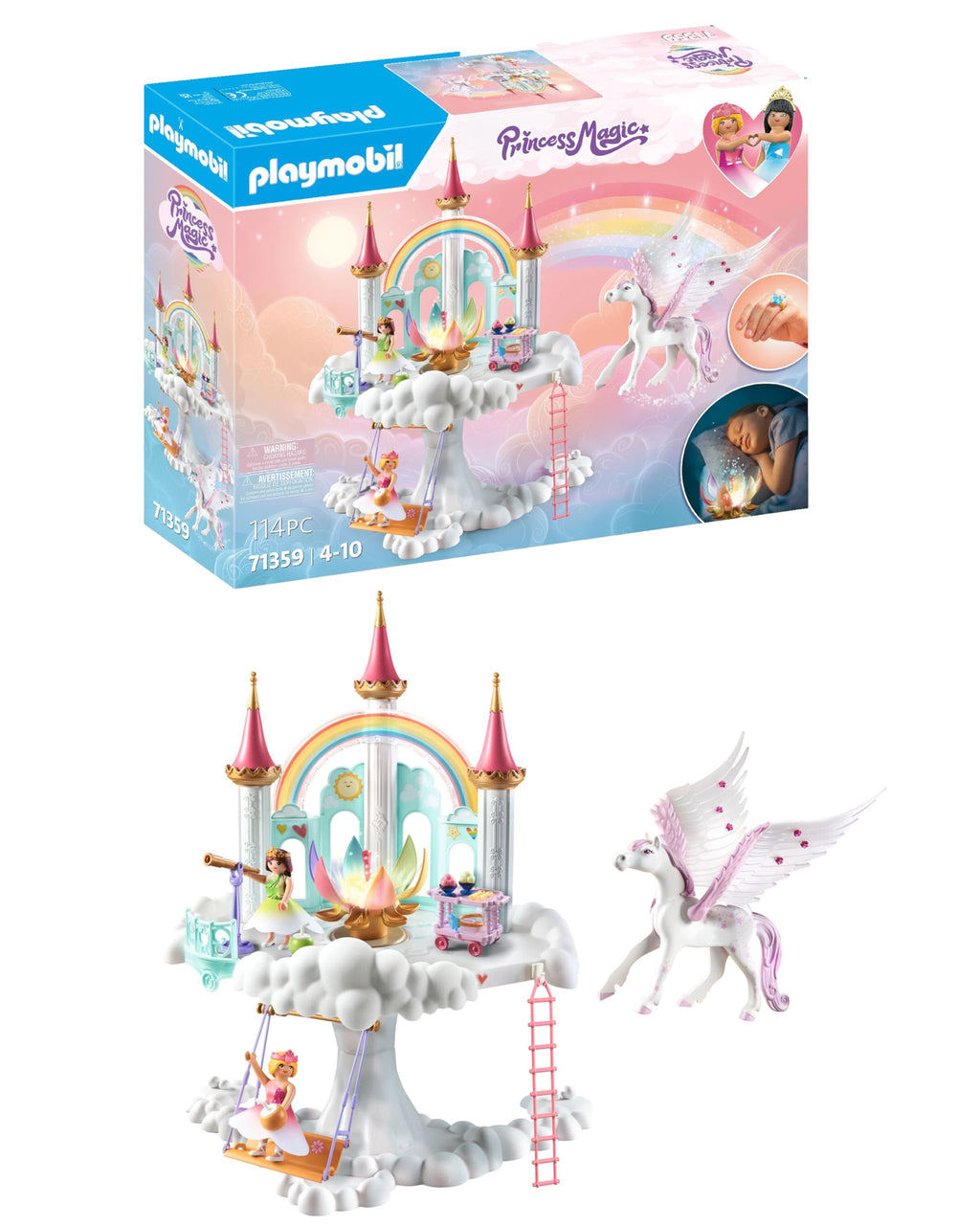 Playmobil Rainbow Castle in the Clouds