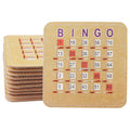 GSE Bingo Game Cards, 10-Pack Reusable Shutter Bingo Cards