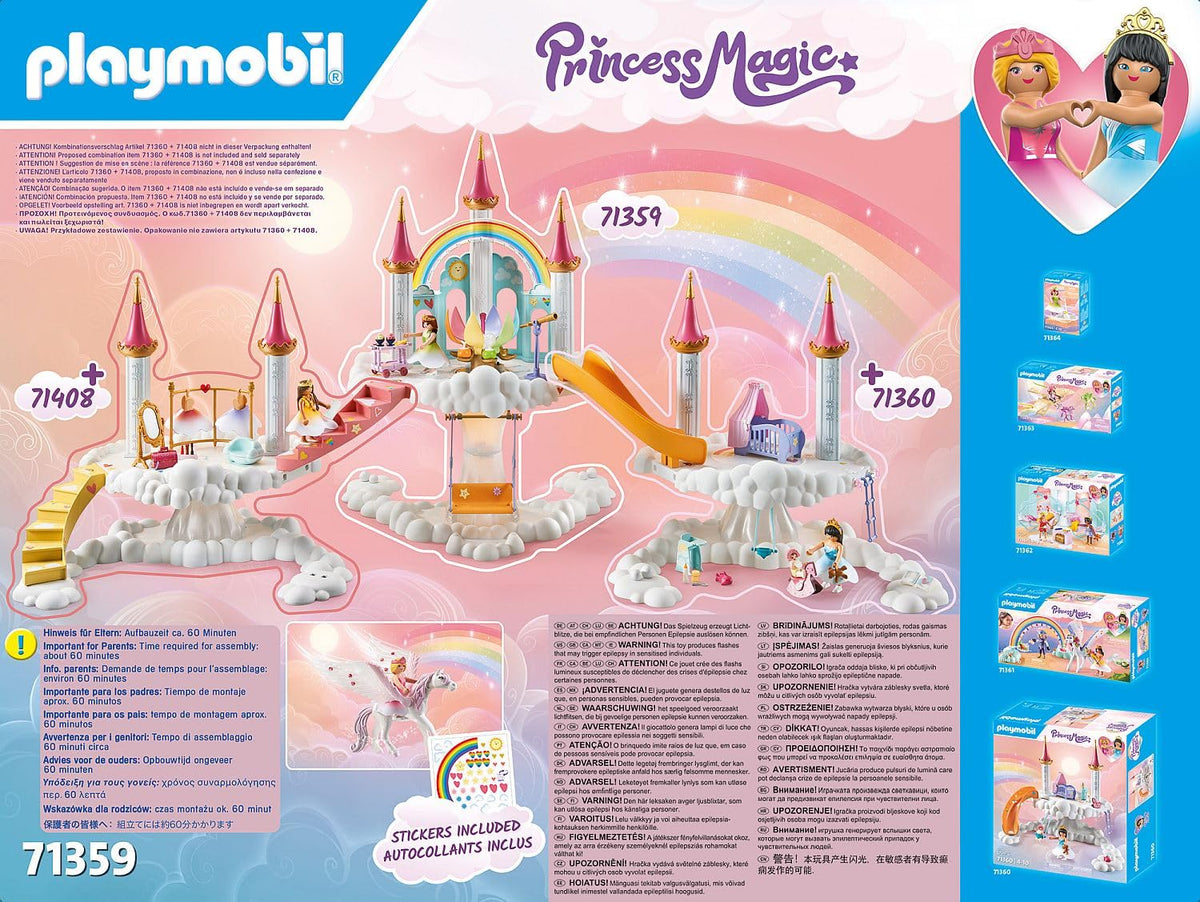 Playmobil Rainbow Castle in the Clouds