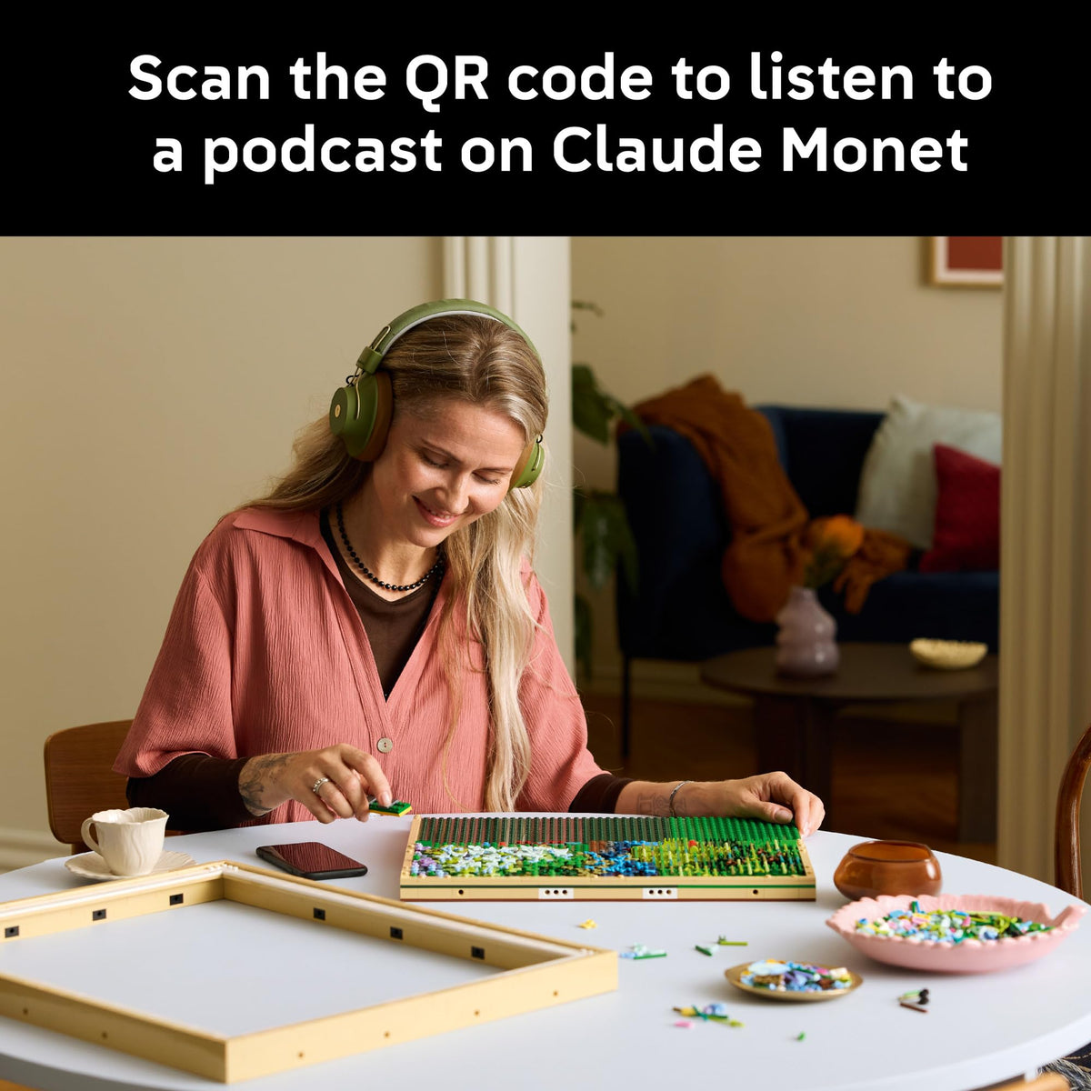 LEGO Art Claude Monet – Bridge Over a Pond of Water Lilies 31220