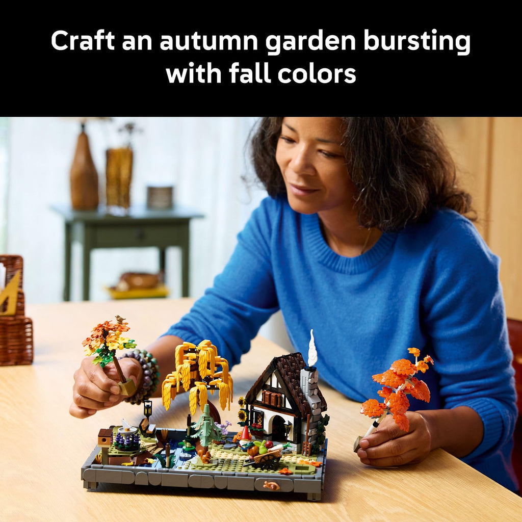 LEGO Icons Autumn Cottage Garden 11372