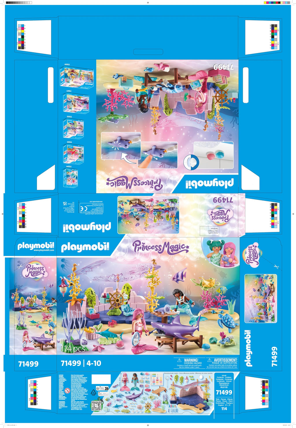 Playmobil Mermaid Animal Care