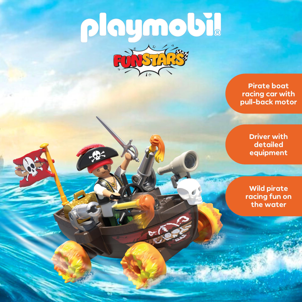 Playmobil Racing Pirate Boat