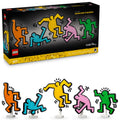 LEGO Art Keith Haring – Dancing Figures - Home Decor Building Set for Adults - Wall Art Decor - Gift Idea for Men, Women who Enjoy DIY Arts and Crafts - 31216