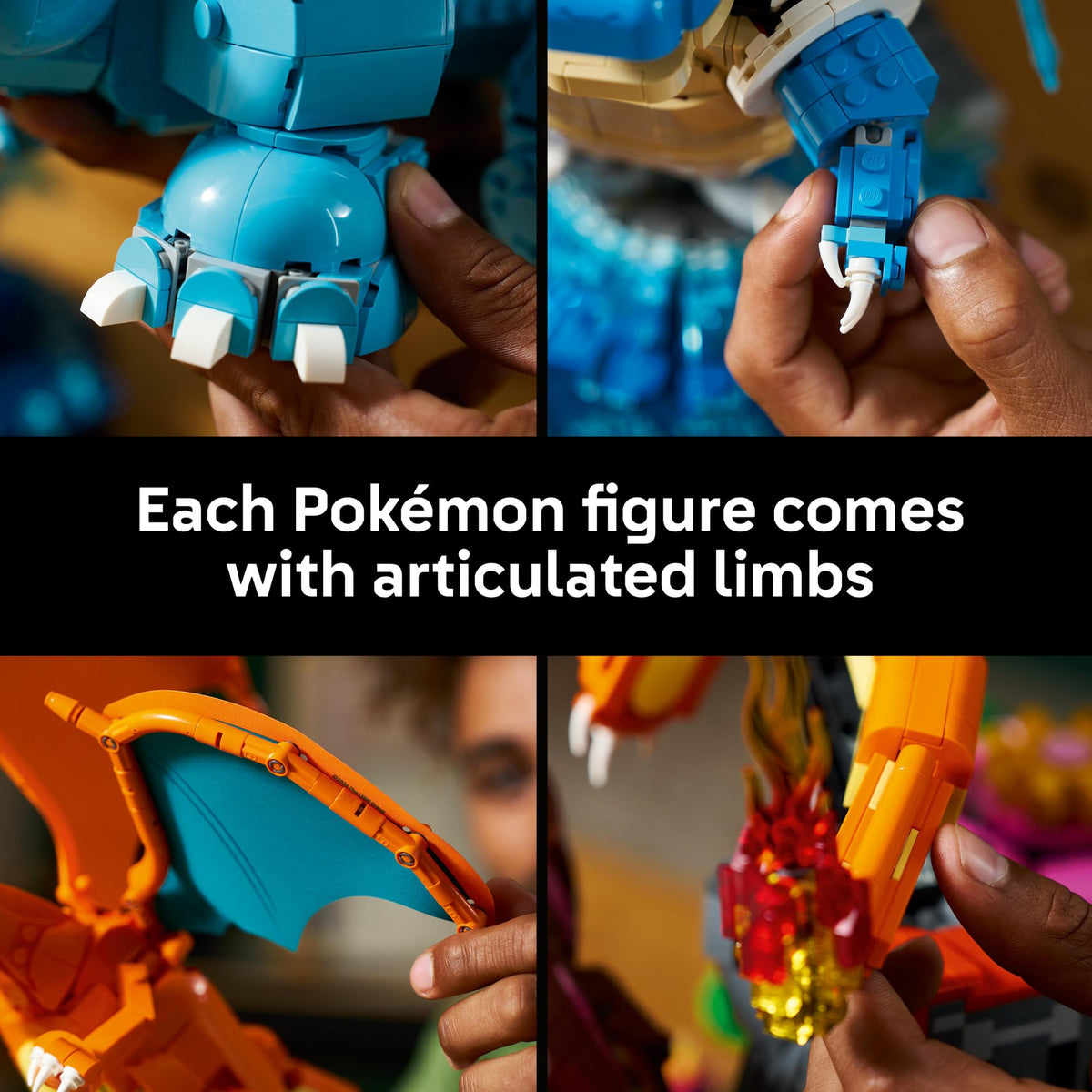 LEGO Pokémon Venusaur, Charizard and Blastoise 72153