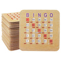 GSE Stitched Bingo Game Cards with Sliding Windows, Reusable Shutter Cards