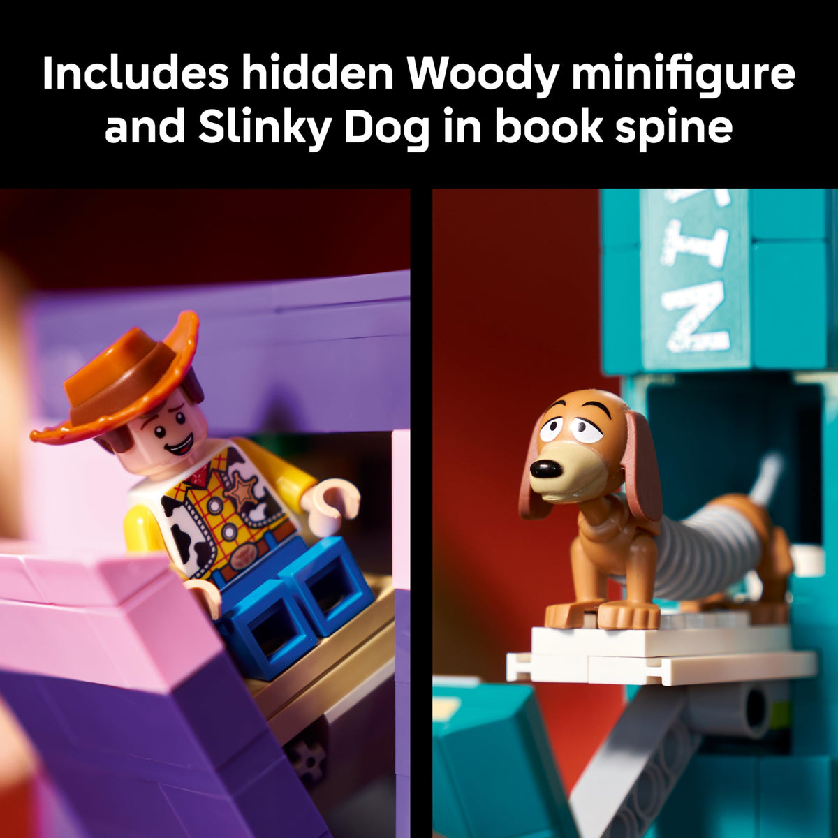 LEGO Disney and Pixar Toy Story Slinky Dog Bookends 43301