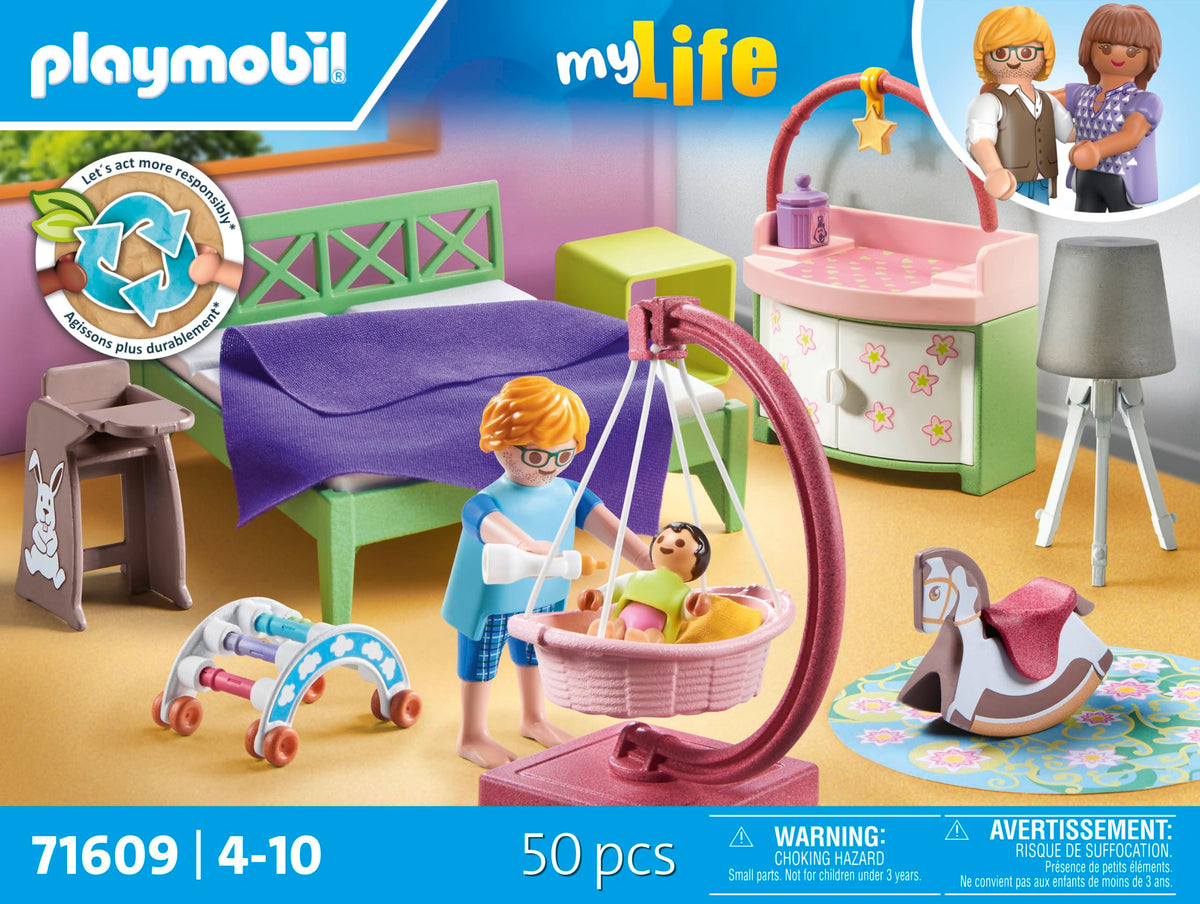 Playmobil Bedroom with Baby Corner
