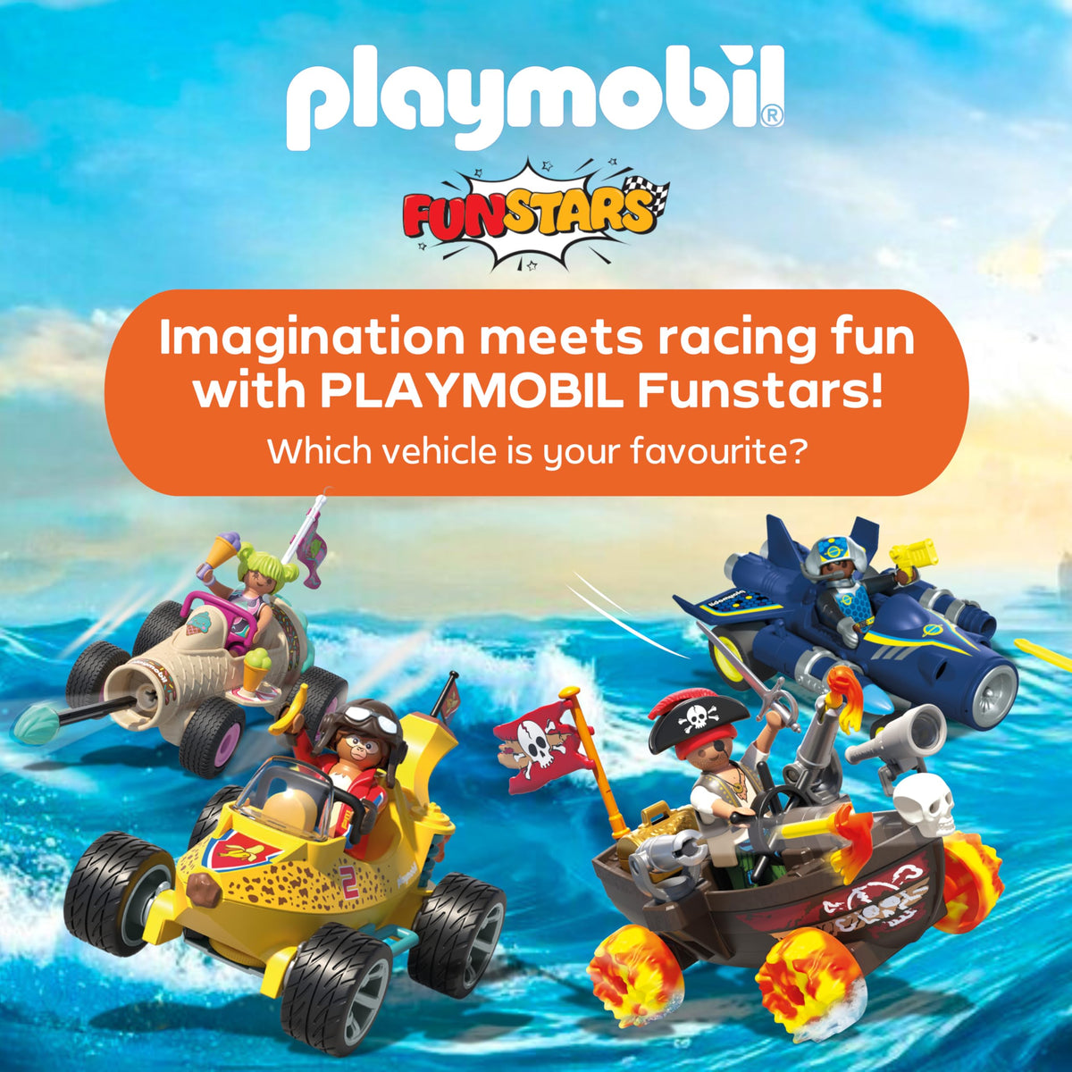 Playmobil Racing Pirate Boat
