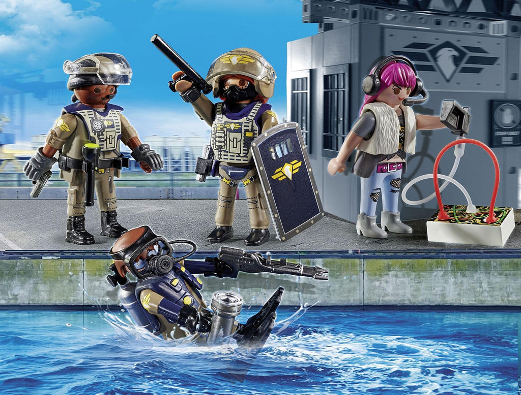 Playmobil Tactical Police Figure Set