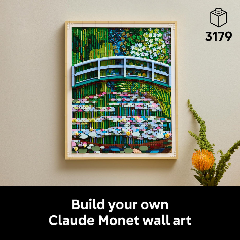 LEGO Art Claude Monet – Bridge Over a Pond of Water Lilies 31220